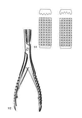 OPBWEGESER KEMİK ŞEKİLLENDİRME FORSEPS  30X13,5MM 18CM